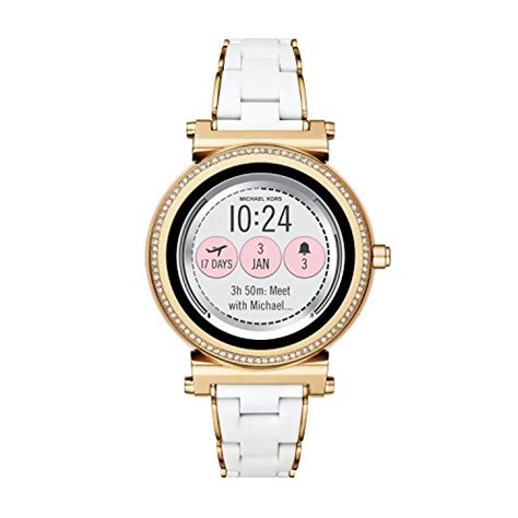 michael kors mkt5039 women's sofie stainless steel smartwatch|Amazon.com: Michael Kors Access Women's Sofie Heart Rate' .